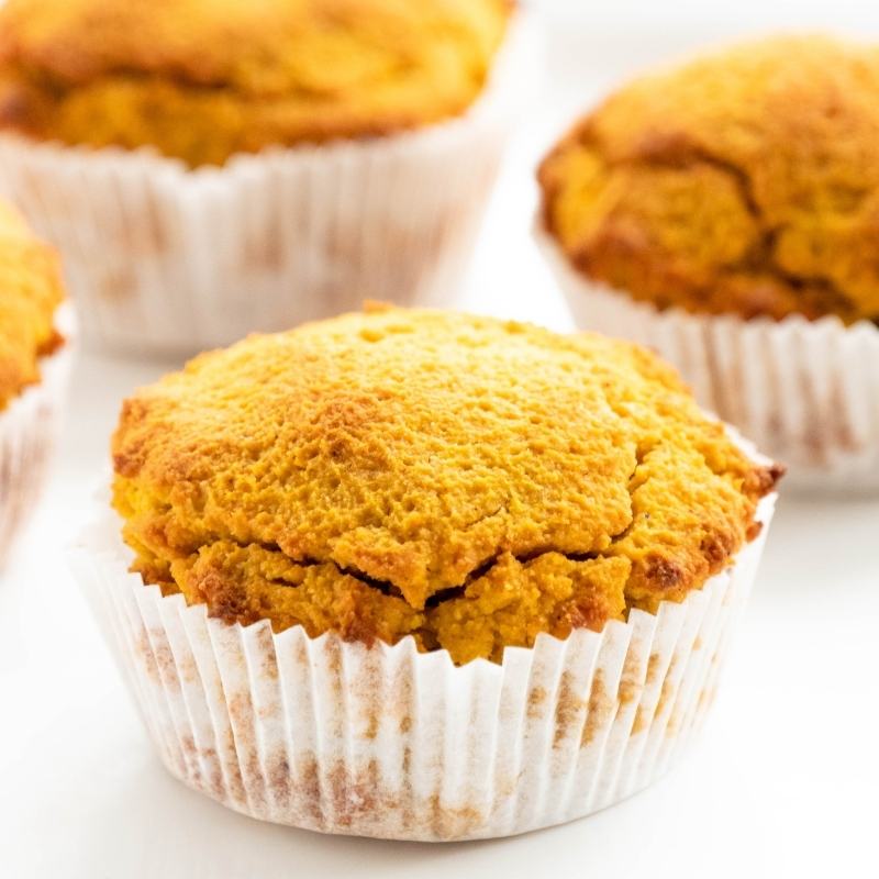 Caramel Pumpkin Muffins